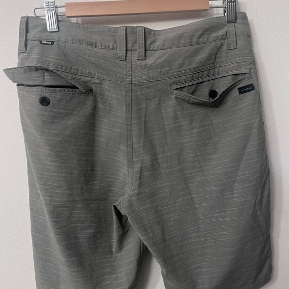 Rip Curl Gray Flat Front Shorts Lightweight Casual Wear - Picture 11 of 11